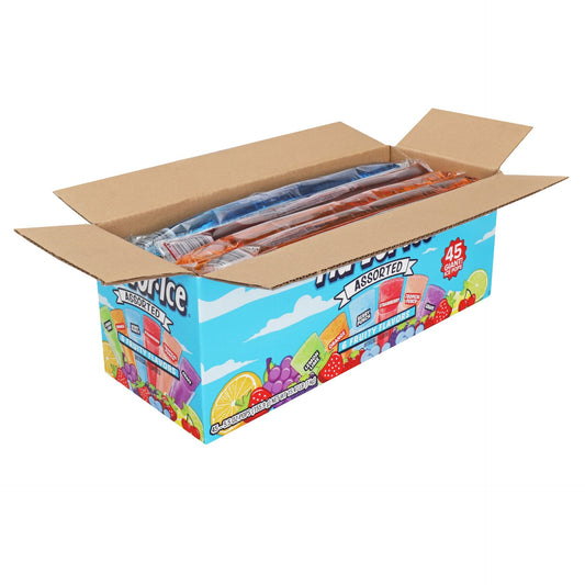 Flavor Ice Freezer Bar 5.5 Ounce Size - 45 Per Case.