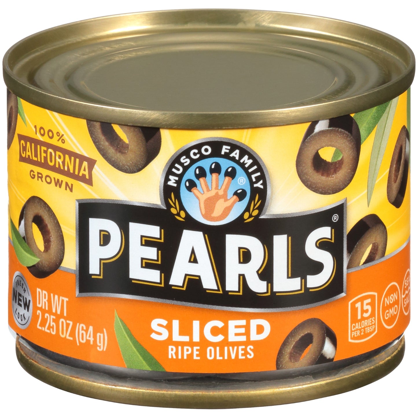 Sliced Black Ripe Olives 2.25 Ounce Size - 12 Per Case.