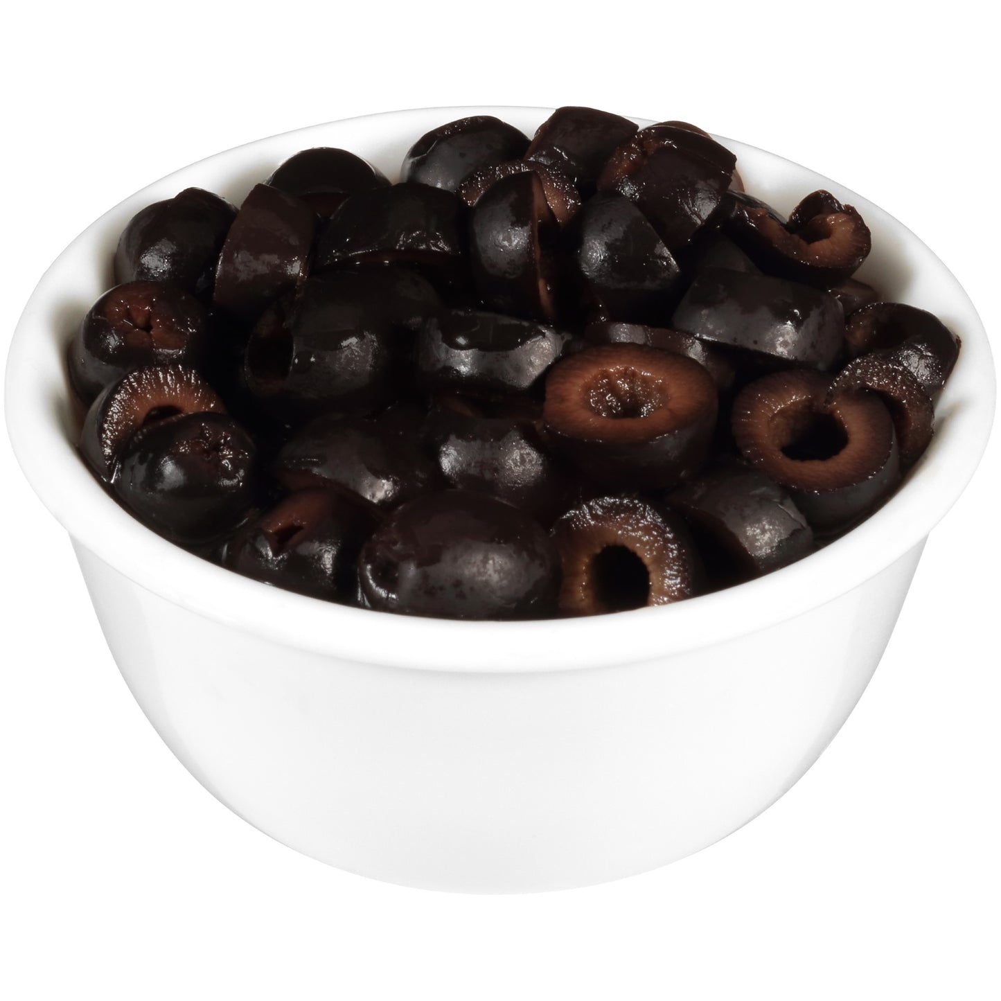 Sliced Black Ripe Olives 2.25 Ounce Size - 12 Per Case.