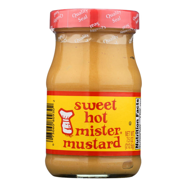 Mr. Mustard Sweet Hot Mister Mustard  - Case of 6 - 7.5 Ounce