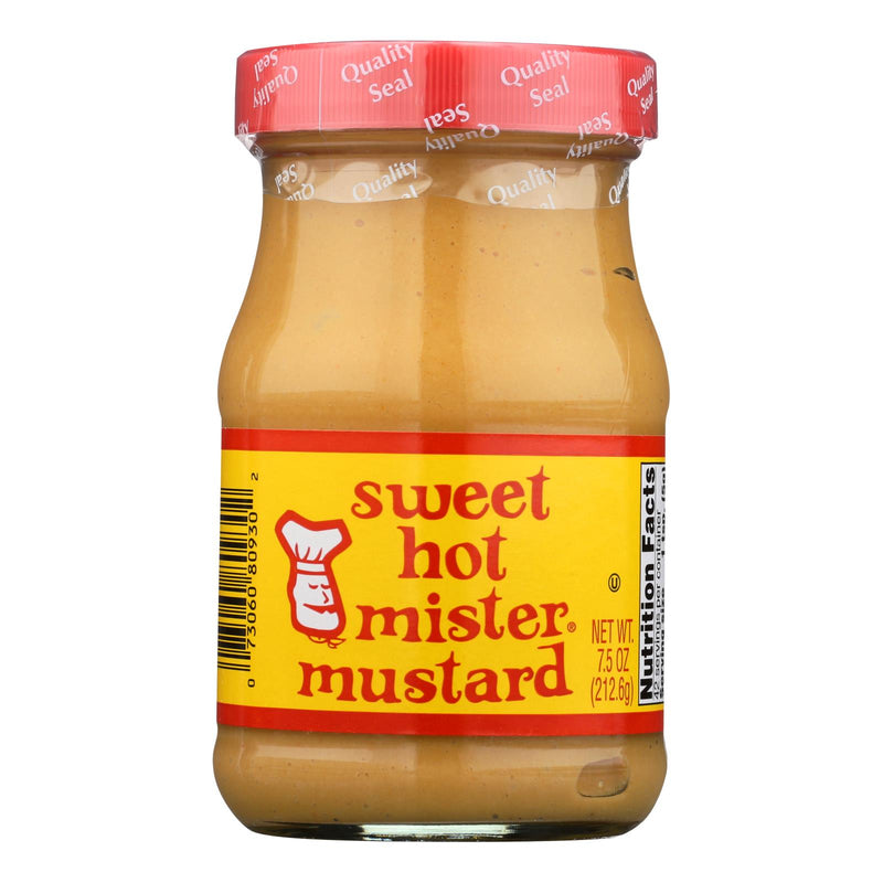 Mr. Mustard Sweet Hot Mister Mustard  - Case of 6 - 7.5 Ounce