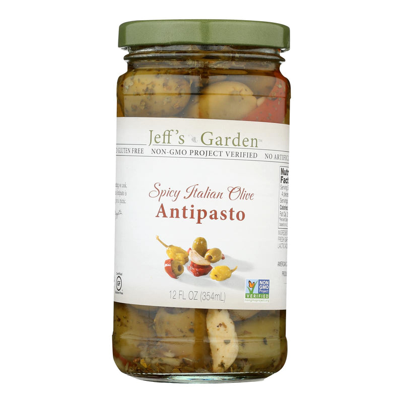 Jeff's Natural Jeff's Natural Antipasto - Antipasto - Case of 6 - 12 Fl Ounce.