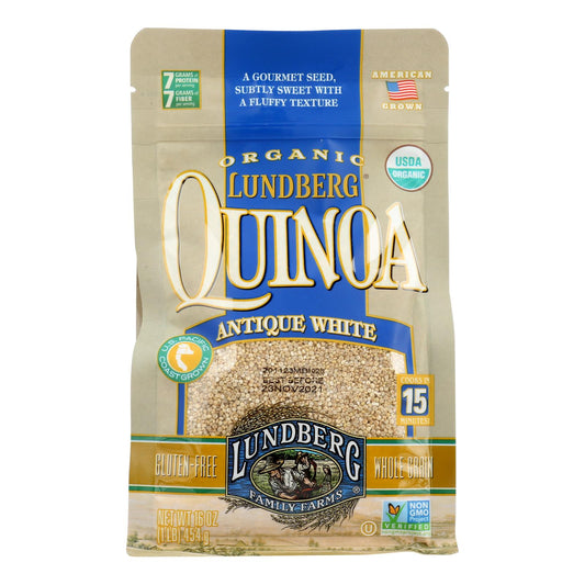 Lundberg Family Farms Organic California White Basmati Rice - Case of 6 - 1 lb.