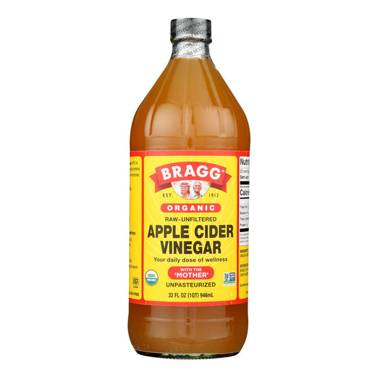 Bragg - Apple Cider Vinegar - Organic - Raw - Unfiltered - 32 Ounce - case of 12