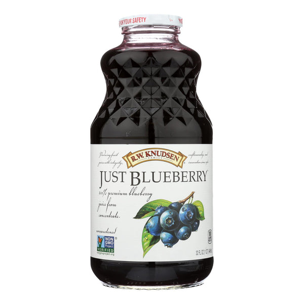 R.W. Knudsen - Juice - Just Blueberry - Case of 6 - 32 fl Ounce