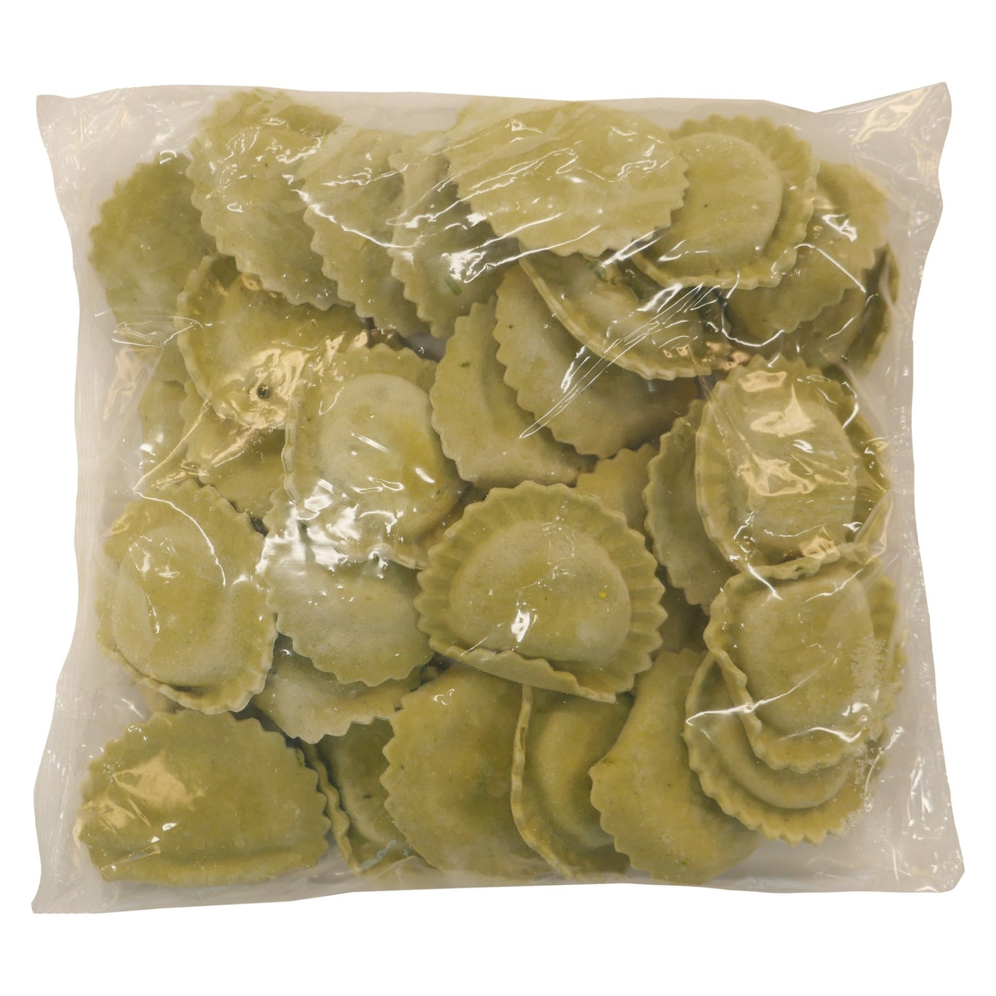 Seviroli Foods Pasta Large Round Spinach Cheese Ravioli 2.5 Pound Each - 2 Per Case.