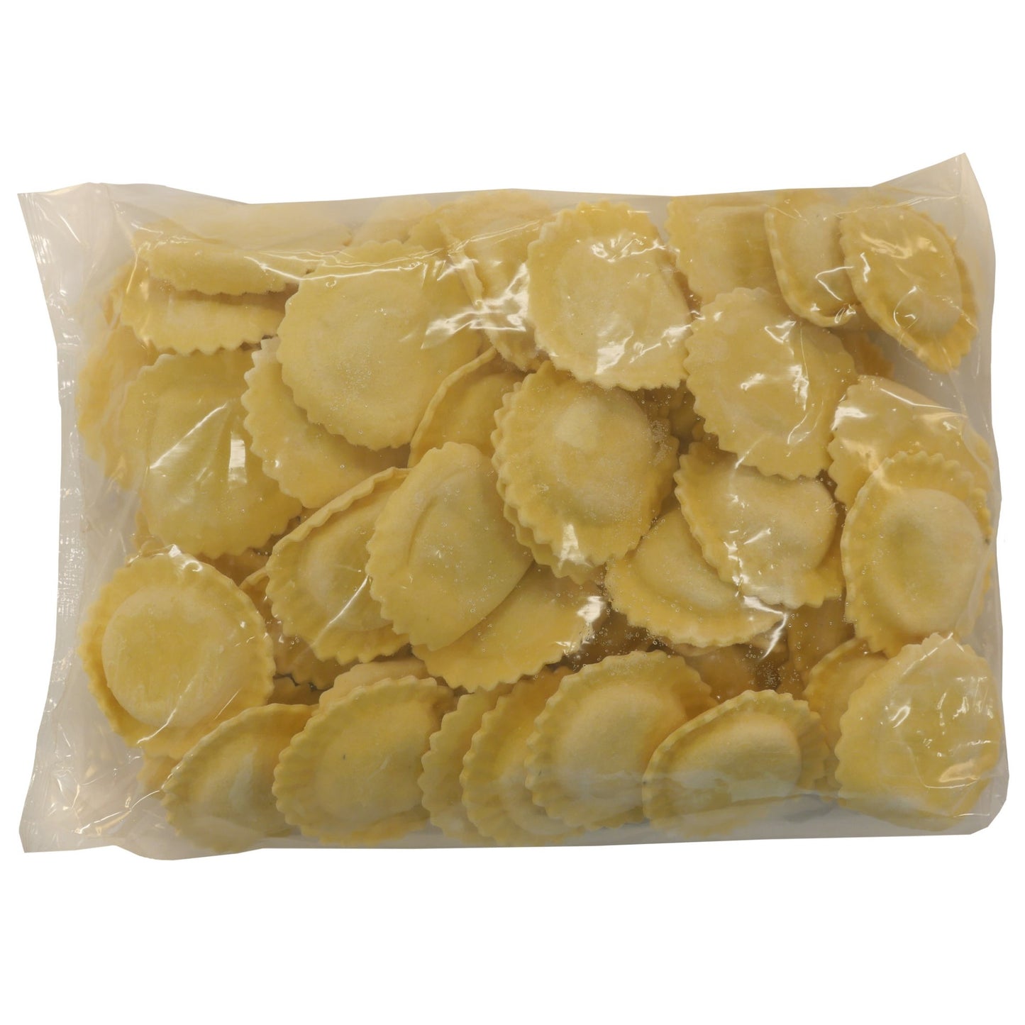 Seviroli Foods Pasta Large Round 4-Cheese Ravioli 5 Pound Each - 2 Per Case.