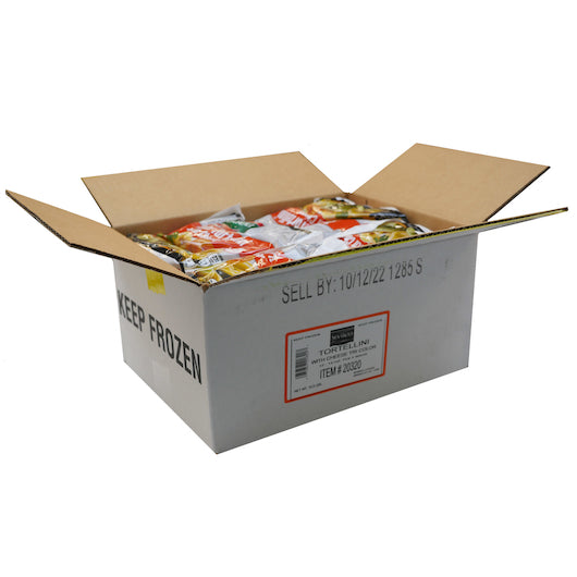 Seviroli Foods Pasta Tri-Color Cheese Tortellini 14 Ounce Size - 12 Per Case.