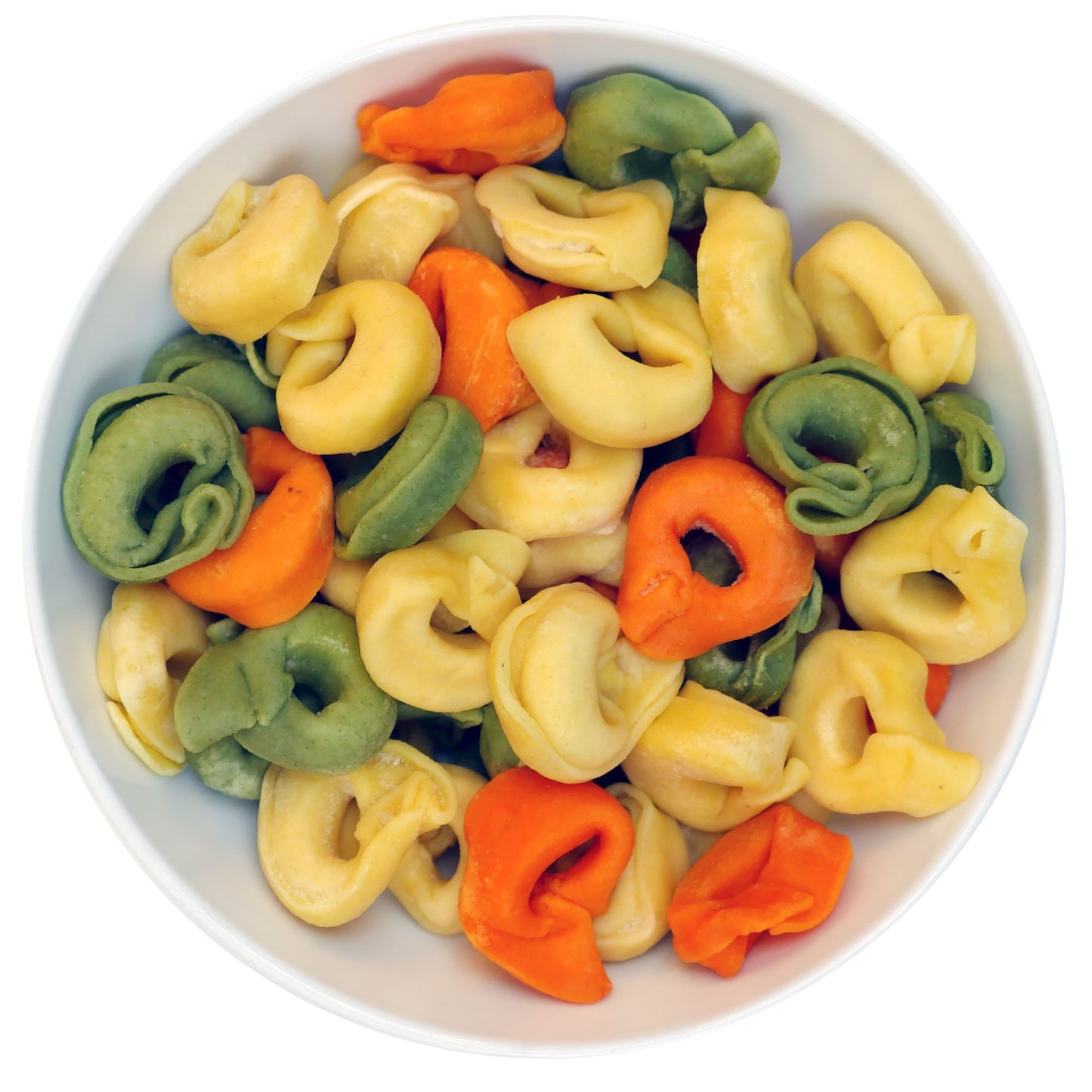 Seviroli Foods Pasta Tri-Color Cheese Tortellini 5 Pound Each - 2 Per Case.