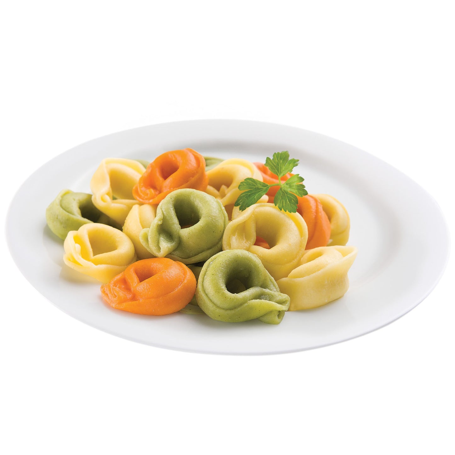 Seviroli Foods Pasta Tri-Color Cheese Tortellini 5 Pound Each - 2 Per Case.