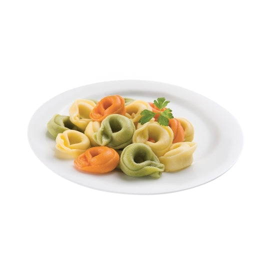 Seviroli Foods Pasta Tri-Color Cheese Tortellini 5 Pound Each - 2 Per Case.