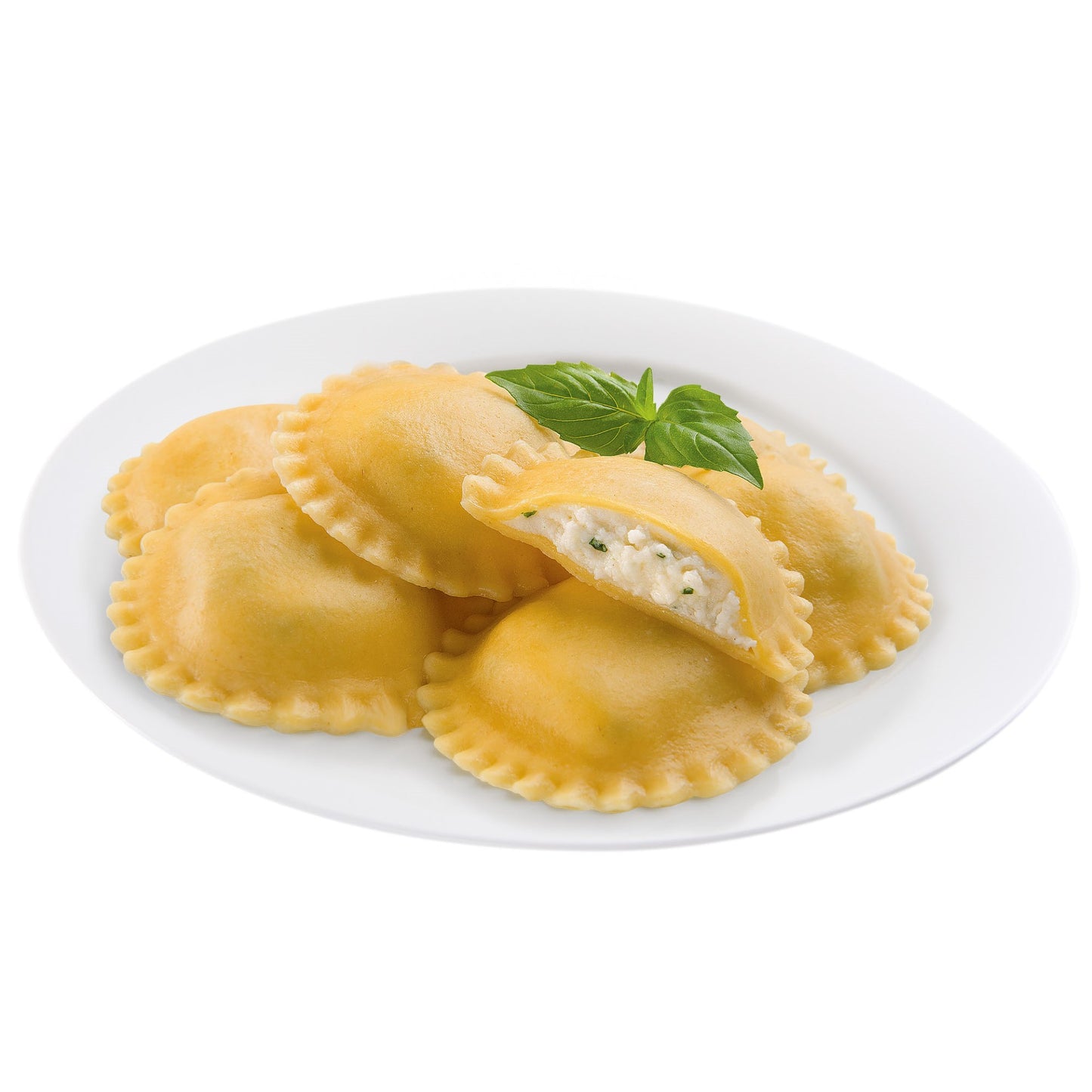 Seviroli Foods Pasta Large Round Cheese Ravioli 5 Pound Each - 2 Per Case.