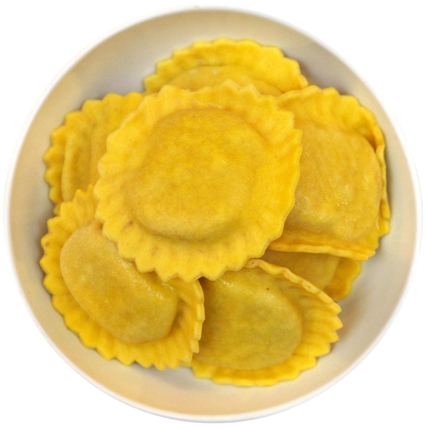 Seviroli Foods Pasta Large Round Beef Ravioli 5 Pound Each - 2 Per Case.