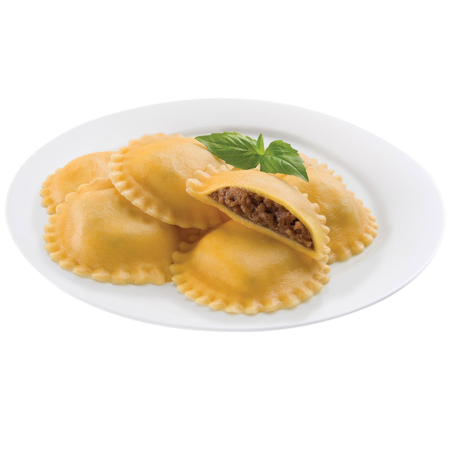 Seviroli Foods Pasta Large Round Beef Ravioli 5 Pound Each - 2 Per Case.