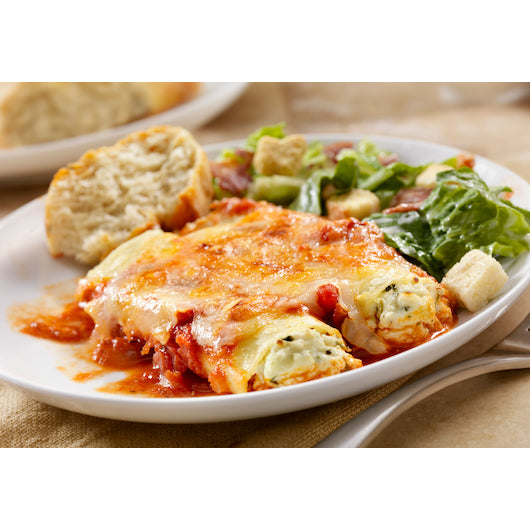 Seviroli Foods Pasta Cheese Manicotti 60 Count, 5 Pound Each - 2 Per Case.