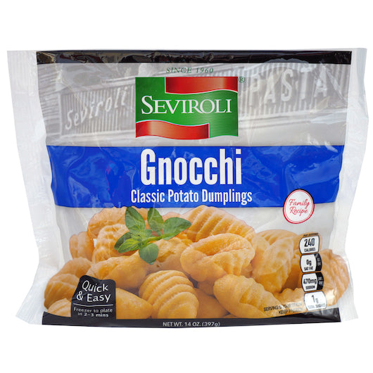Seviroli Foods Pasta Gnocchi 14 Ounce Size - 12 Per Case.