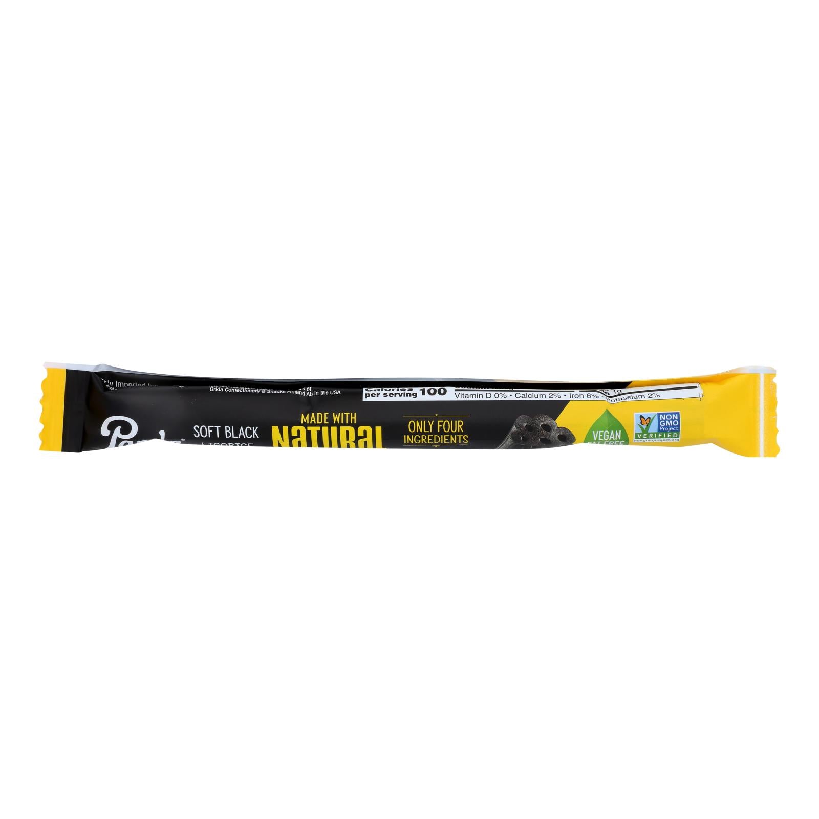 Panda Licorice - Licorice Soft Black - Case of 20-1.1 Ounce