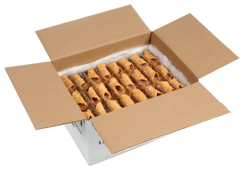 Shell Cannoli Pastry Small Frozen 0.5 Ounce Size - 120 Per Case.