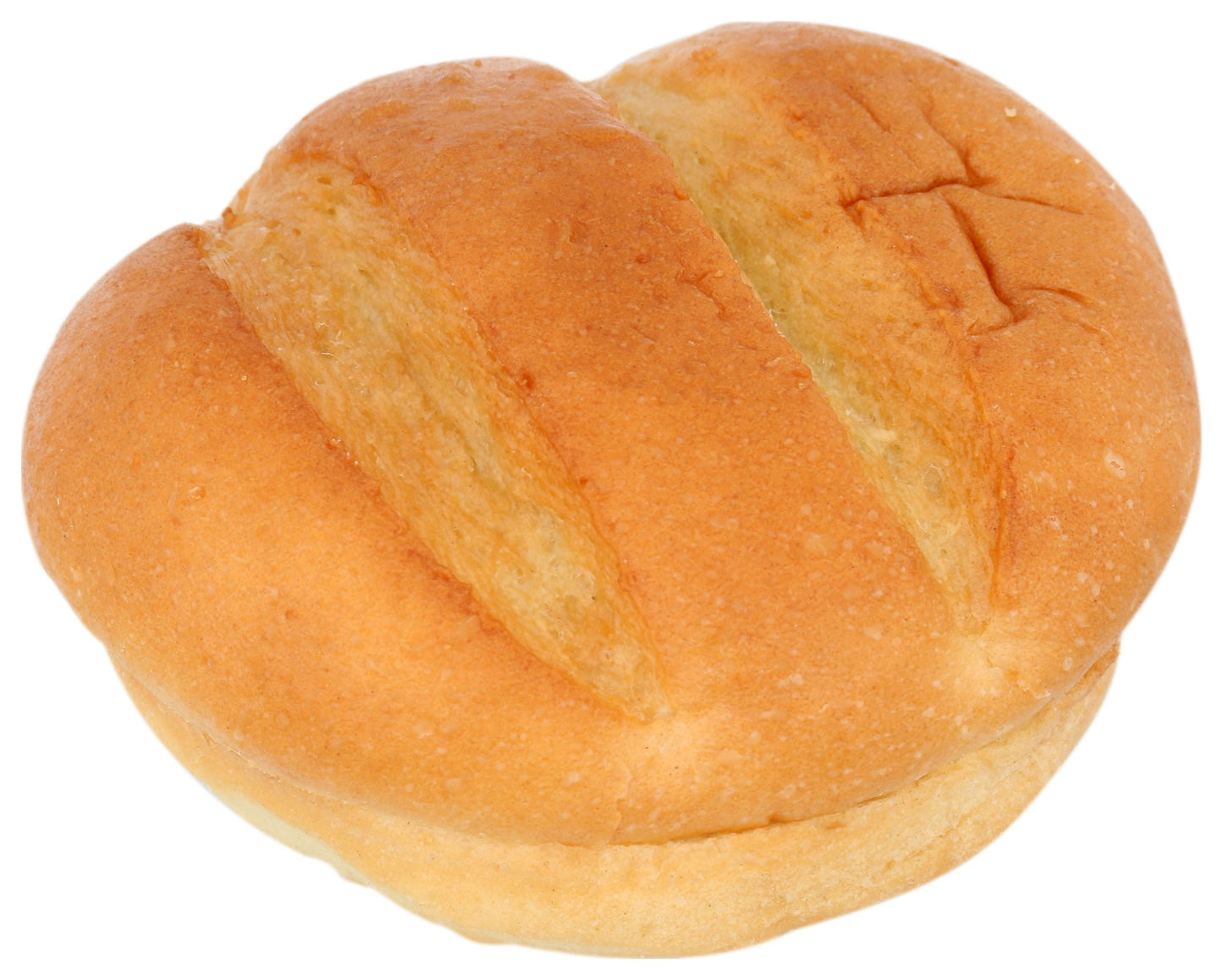 4" Dbl Cut Potato Hamburger Bun 31 Ounce Size - 8 Per Case.