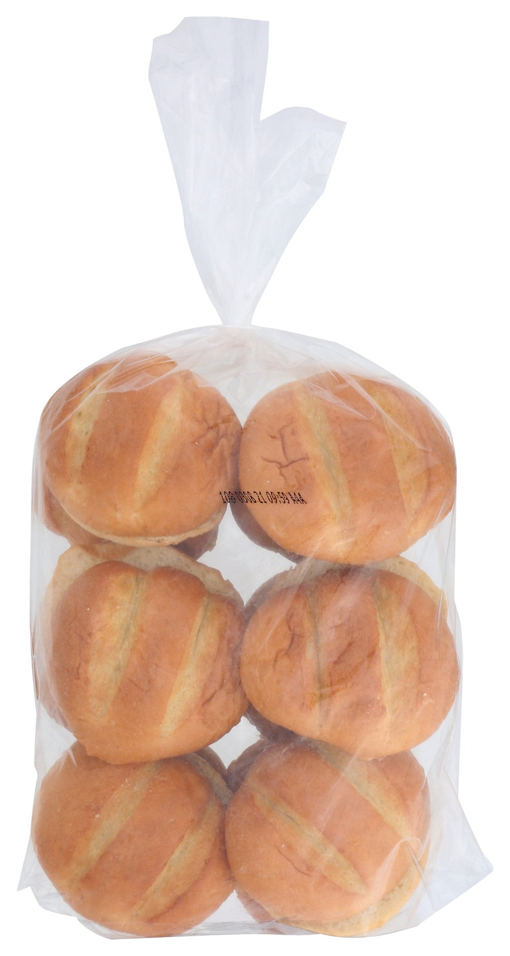 4" Dbl Cut Potato Hamburger Bun 31 Ounce Size - 8 Per Case.