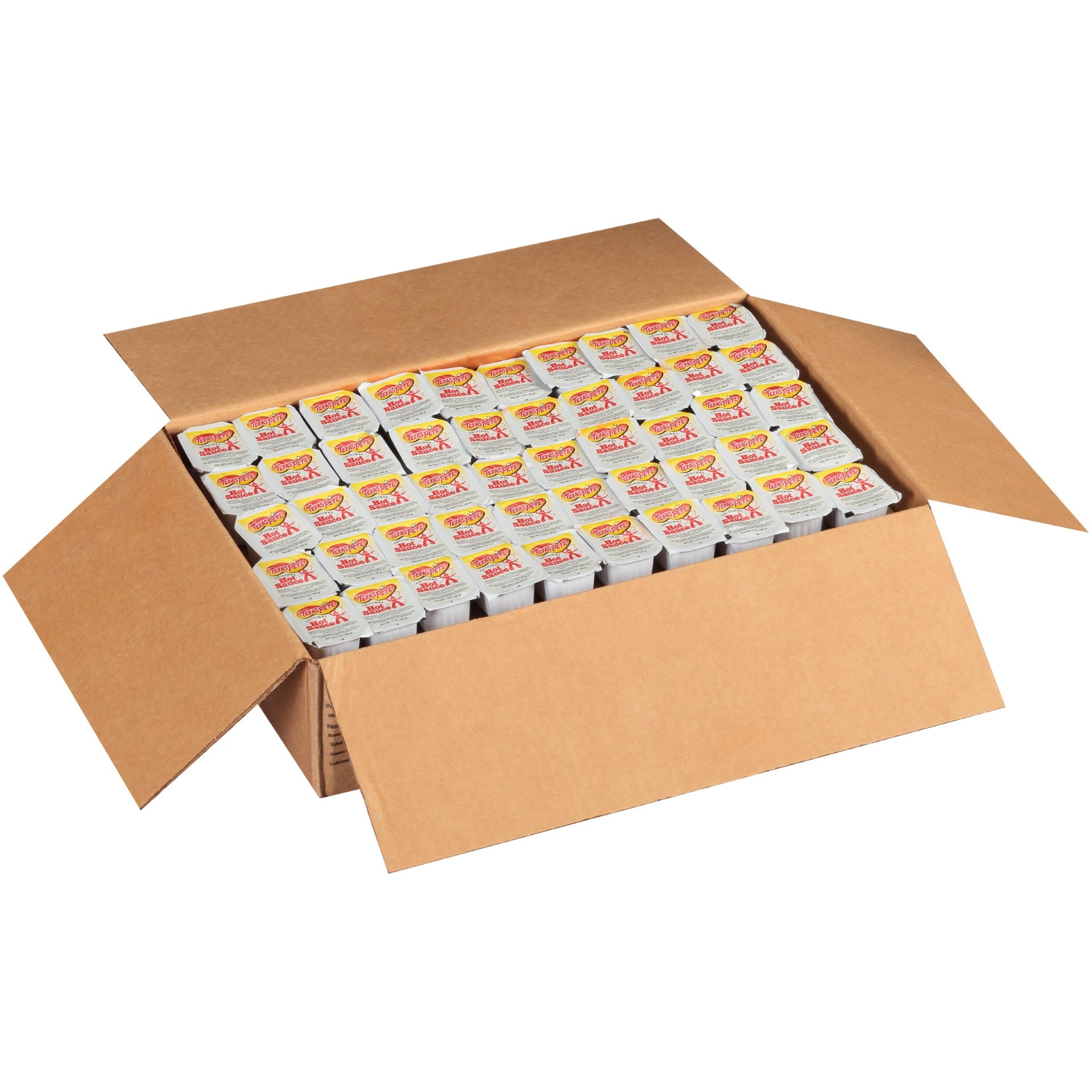 Texas Pete Original Hot Sauce Dipping Cup 1 Ounce Size - 150 Per Case.