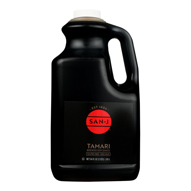 San-j - Soy Sauce Tamari Gluten Free - Case of 6-64 Fluid Ounce