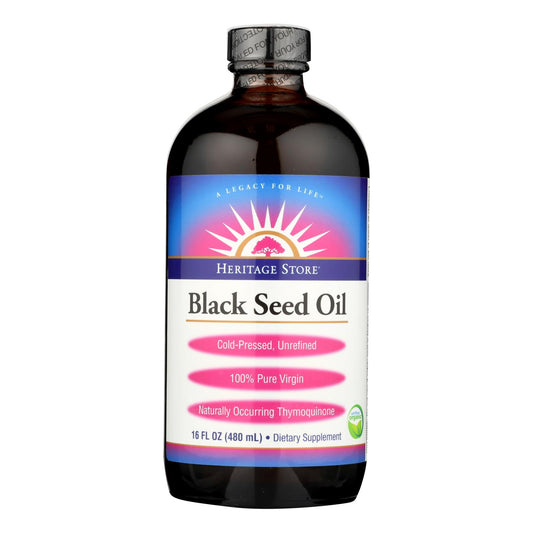 Heritage Store - Oil Black Seed - 1 Each - 16 Fluid Ounce