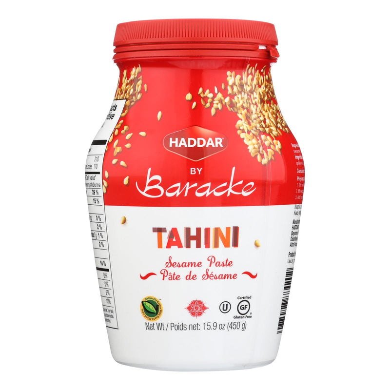 Haddar Tahini Sesame Paste - Case of 12 - 15.9 Ounce