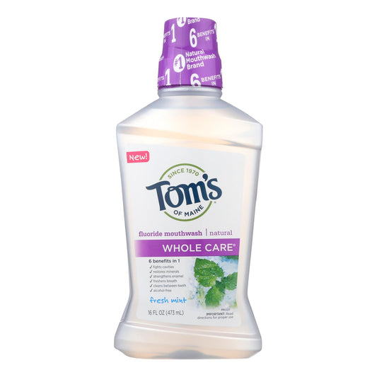 Tom's Of Maine - Mouthwash Fresh Mint Whlc - 1 Each - 16 Fluid Ounce