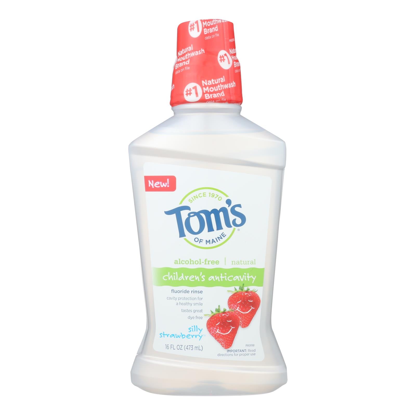 Tom's Of Maine - Kids Rinse Flrd Straw - 1 Each - 16 Ounce