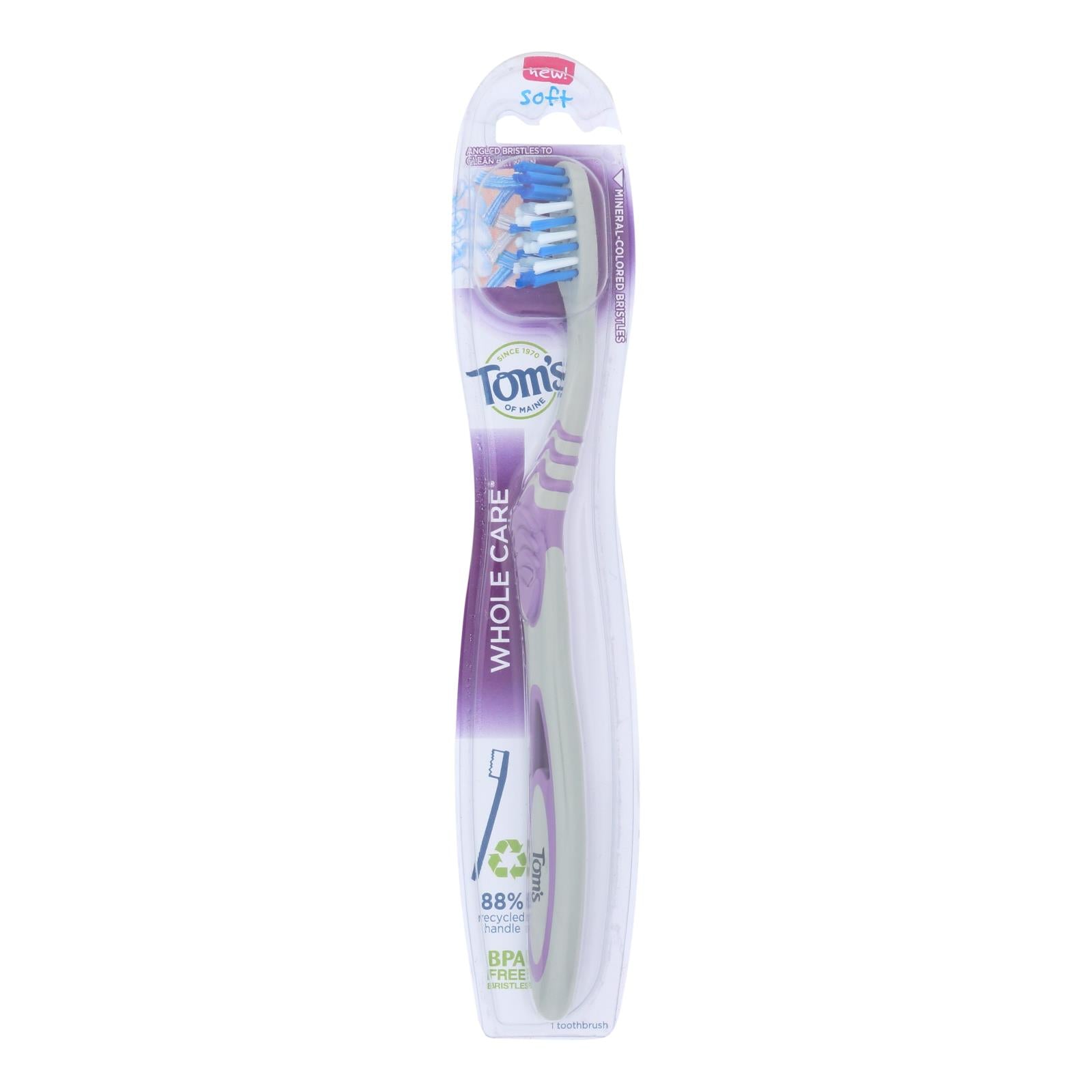 Tom's Of Maine - Tthbrush Soft Whole - Case of 6 - 1 Count