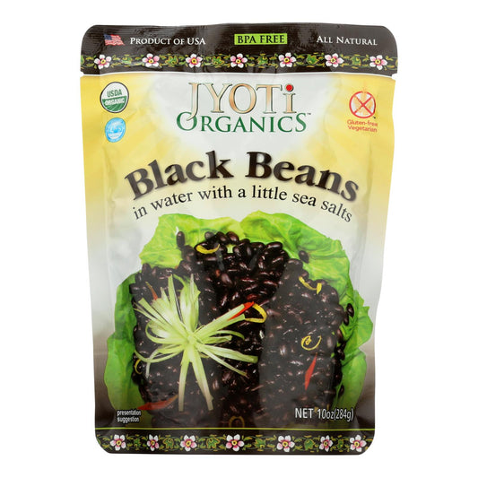 Jyoti Cuisine India Black Beans - Case of 6 - 10 Ounce.