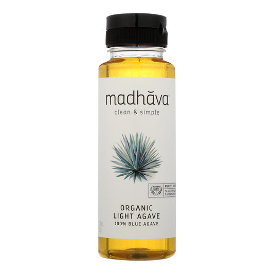 Madhava Honey Golden Light Agave - Case of 6 - 11.75 Fl Ounce.