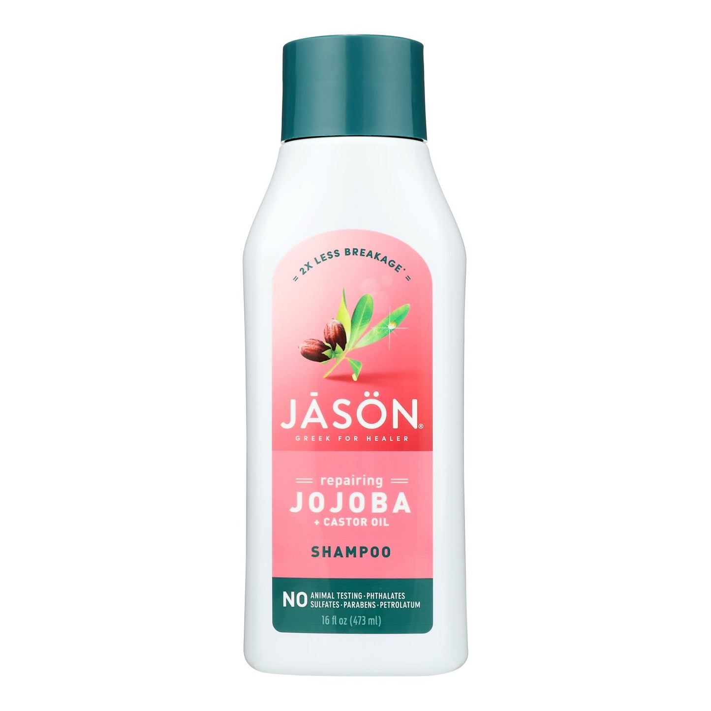 Jason Pure Natural Shampoo Long and Strong Jojoba - 16 fl Ounce