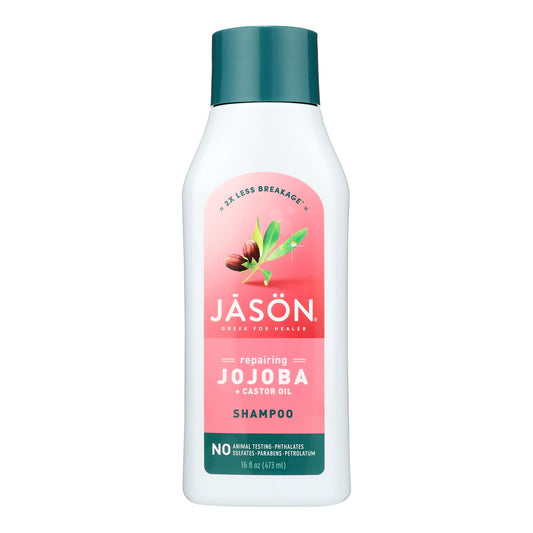 Jason Pure Natural Shampoo Long and Strong Jojoba - 16 fl Ounce