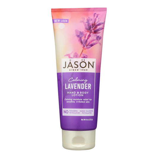 Jason Pure Natural Hand and Body Lotion Calming Lavender - 8 fl Ounce