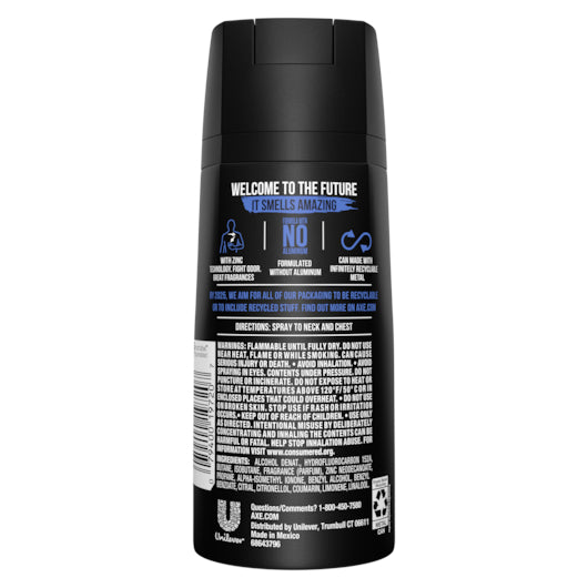 Axe Body Spray Anarchy Male 4 Ounce Size - 12 Per Case.