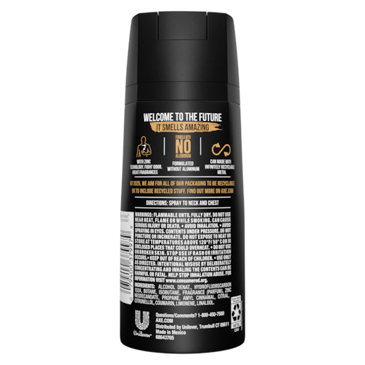 Axe Body Spray Dark Temptation 4 Ounce Size - 12 Per Case.