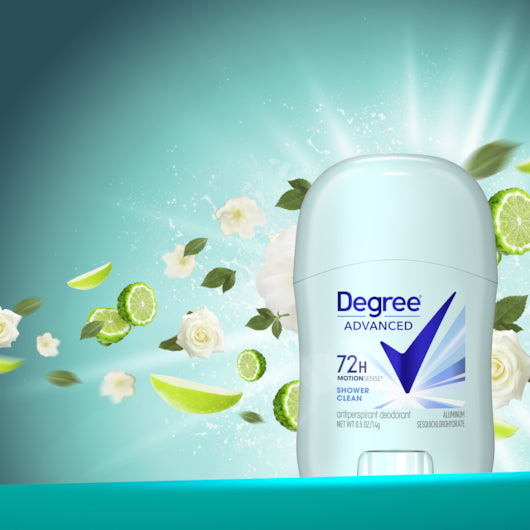 Degree Anti Perspirant Shower Clean For Women 17 Grams Each - 36 Per Case.