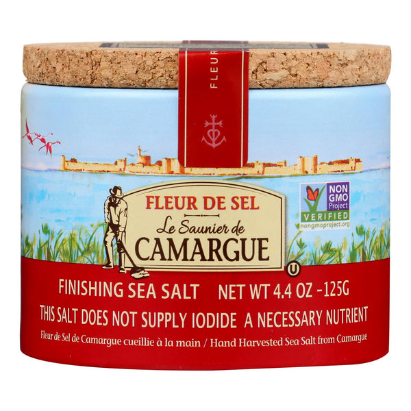 Le Saunier De Camargue French Sea Salt - Fleur De Sel - Case of 6 - 125 Gram