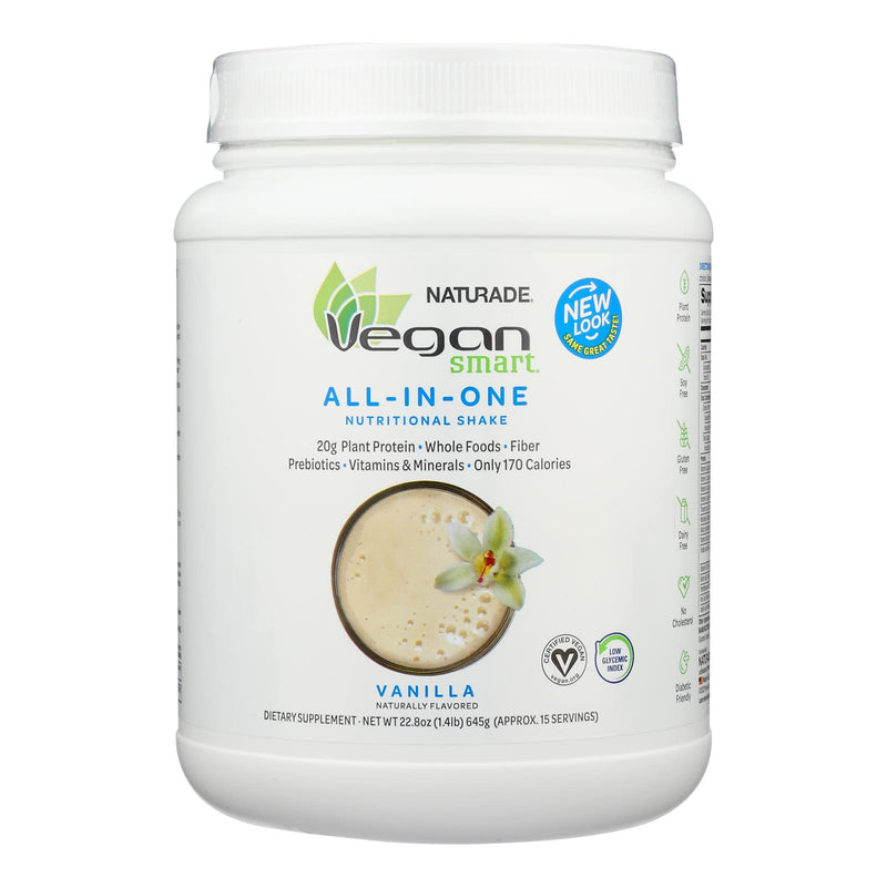 Naturade All-In-One Vegan Vanilla Shake - 22.75 Ounce