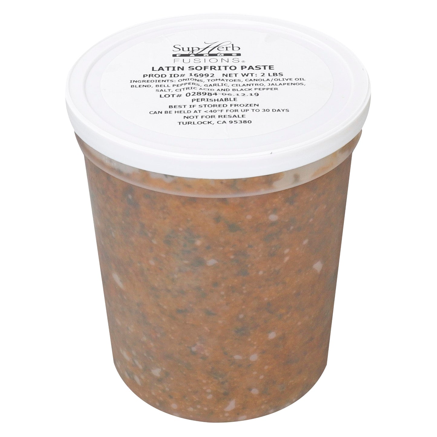 Latin Sofrito Paste 2 Pound Each - 2 Per Case.