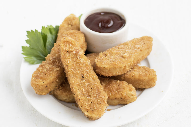 Chickenless Tenders Vegan 10 Pound Each - 1 Per Case.