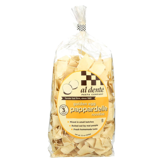 Al Dente - Pappardelle - Golden Egg - Case of 6 - 12 Ounce.