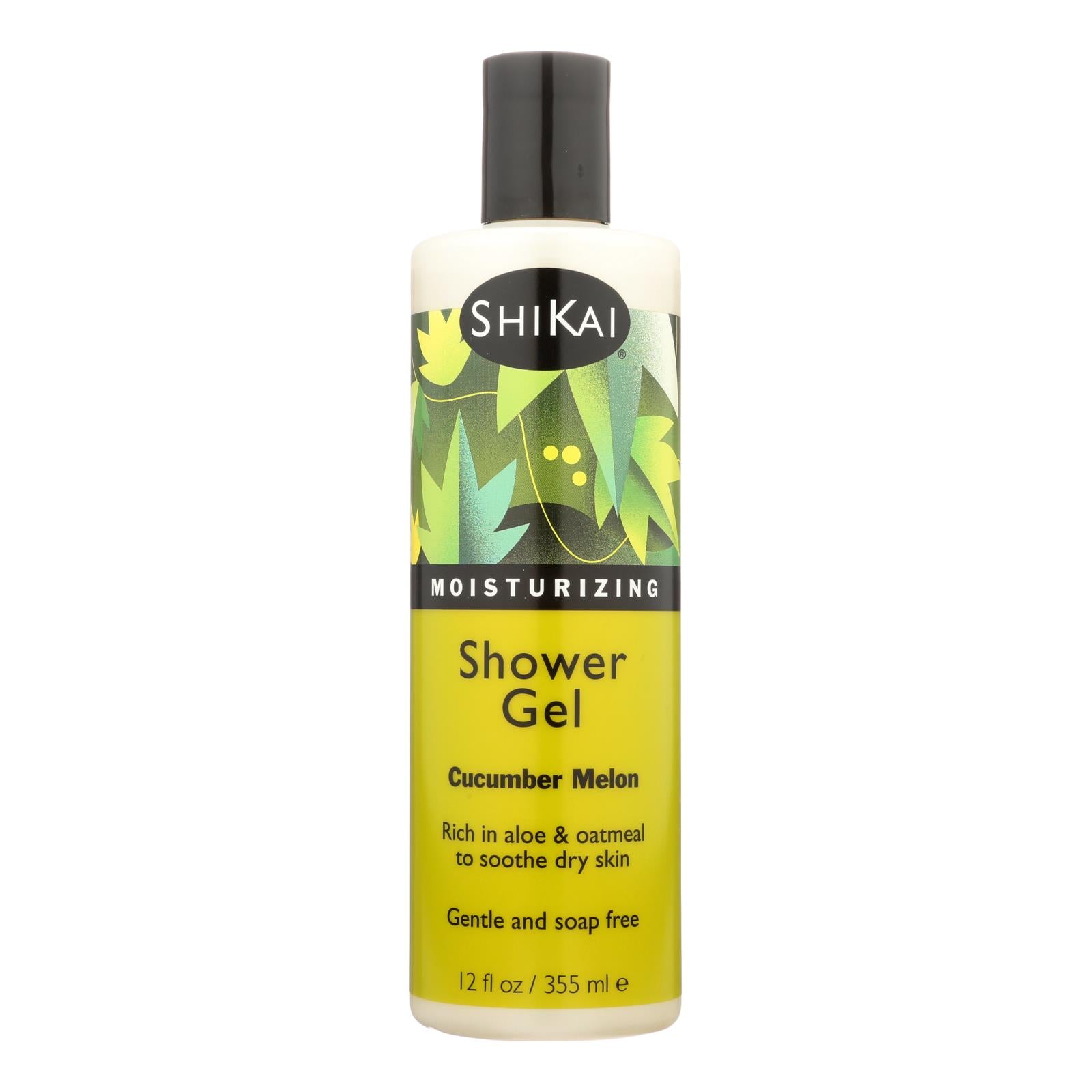 Shikai Products Shower Gel - Cucumber Melon - 12 Ounce
