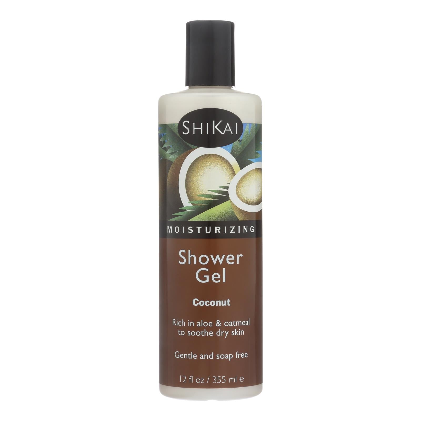 Shikai Products Shower Gel - Coconut - 12 Ounce