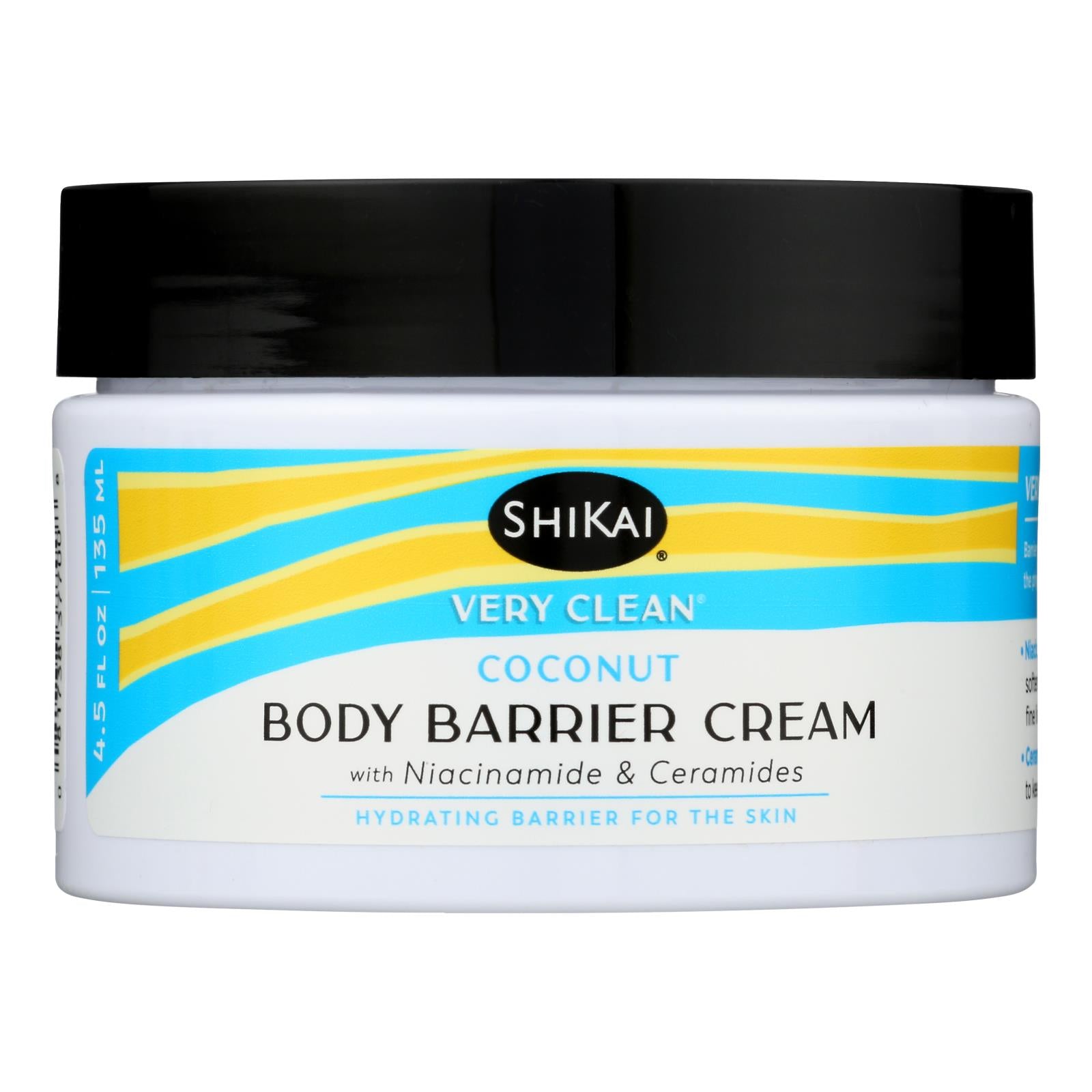 Shikai Products - Cream Barrier Coconut - 1 Each-4.5 Fluid Ounce
