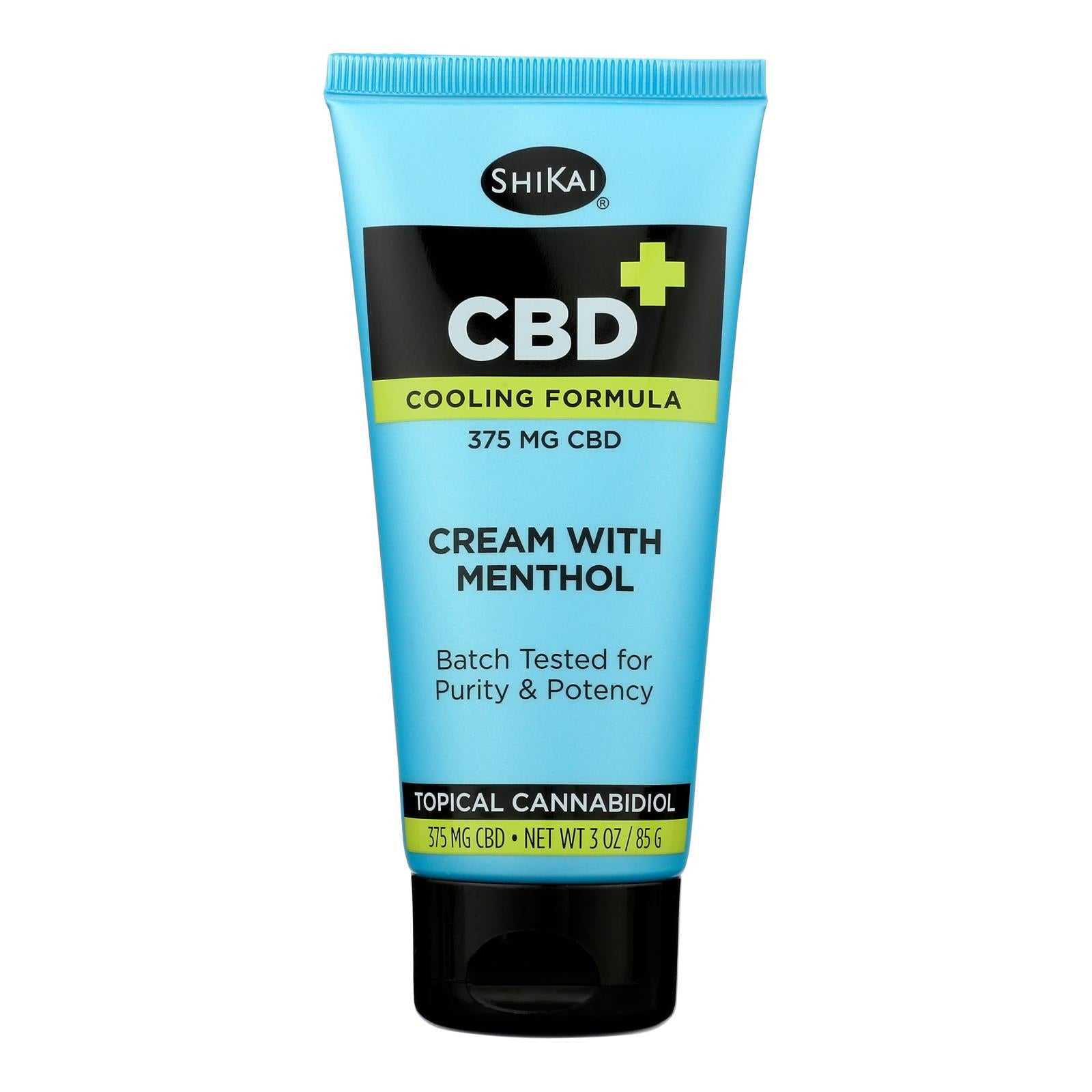 Shikai Products - Cream Cbd Metholated - 1 Each - 3 Fluid Ounce