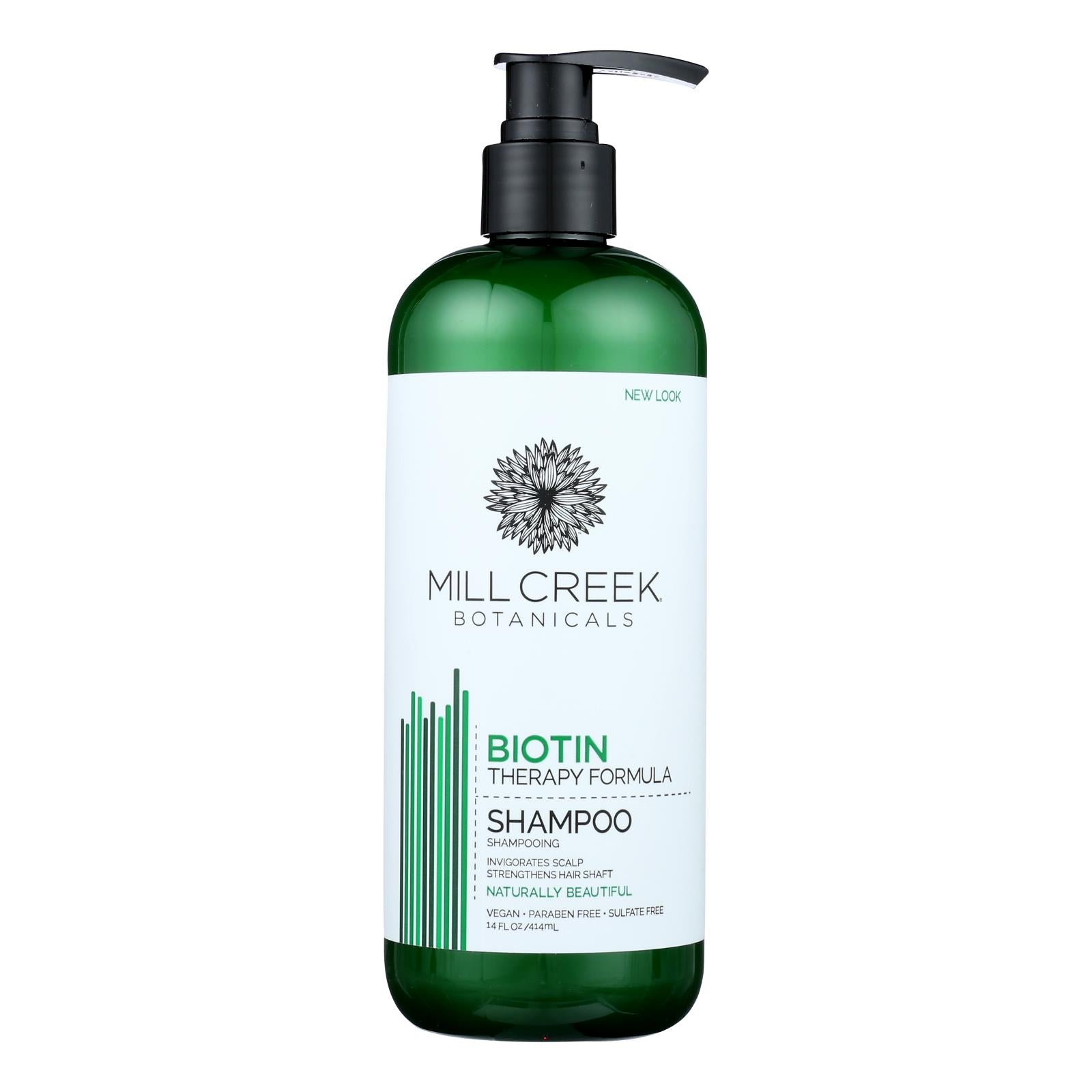 Mill Creek Botanicals Biotin Shampoo  - 1 Each - 14 Fluid Ounce
