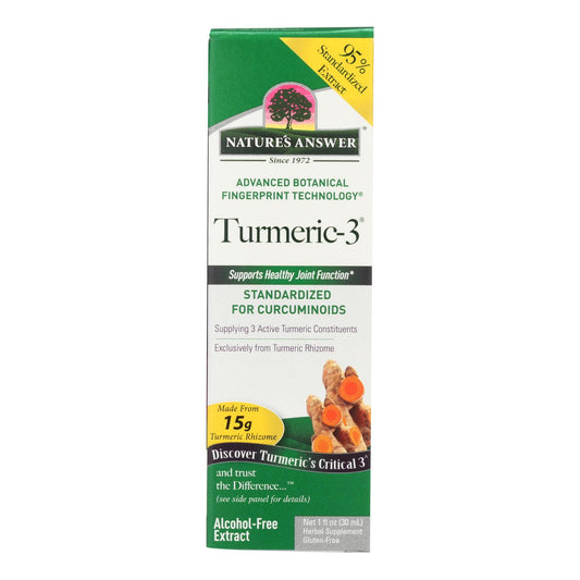 Nature's Answer - Turmeric-3 - Liquid - 1 Ounce